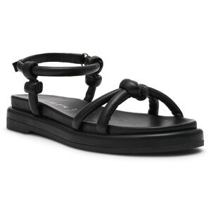 Anne Klein Women’s Elisabeth Flat Strappy Sandal- Size 8